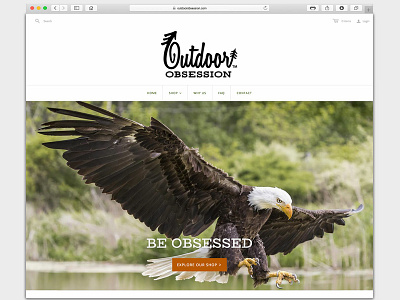 Outdoor Obsession Web Design ecommerce ecommerce design ecommerce shop shopify shopify design shopify designer web design web development website