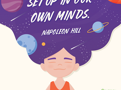 Napoleon Hill Quote Poster education inspirational quote positivity poster