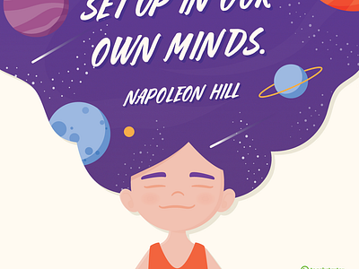 Napoleon Hill Quote Poster