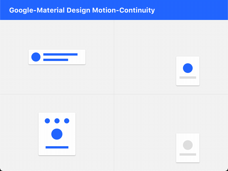 Material Design Motion Continuity Made by Framer