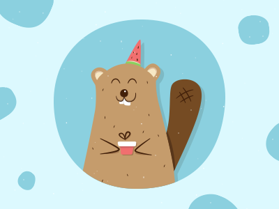 Birthday beaver