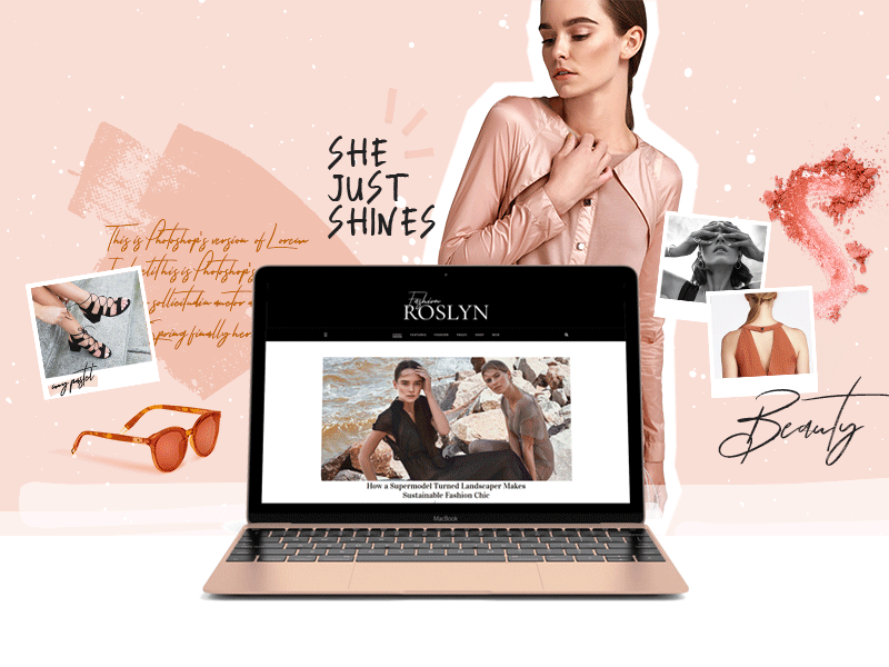 Fashion and Lifestyle Theme for Bloggers and Magazines beautiful beauty blog blogger creative design editorial fashion fashion blog girly lifestyle magazin modern pastel photograhy pink shop trendy web website