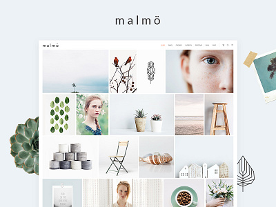 Malmö - A Charming Multi-concept Theme agency blog business clean design gallery light modern multipurpose personal photography portfolio responsive retail shop