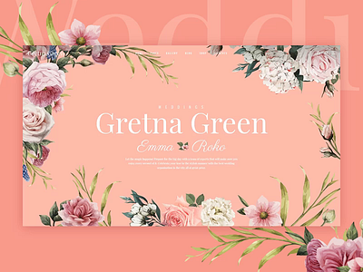 Gretna Green anniversary beauty bride design elegant event planner feminine gallery gift registry guestbook modern photography portfolio responsive shop studio web wedding business wedding planner wedding venue