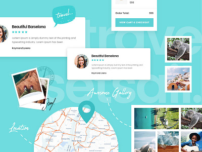 City Guide Template designs, themes, templates and downloadable graphic  elements on Dribbble