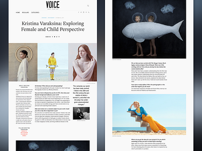 Silverlake Voice - Article art article design factoria layout magazine photography website