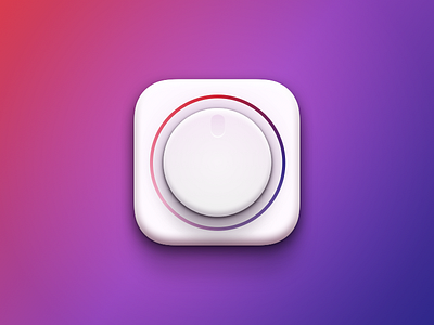 Daily UI 005 - App Icon app app icon daily ui dial sketch switch vector