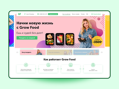 GrowFood start screen