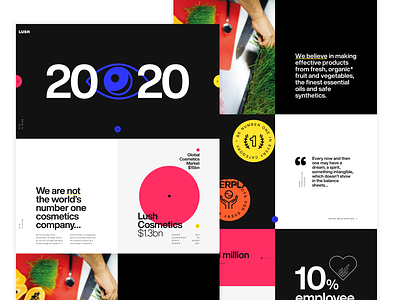 We Are Dot Lush Dot Com branding interaction design