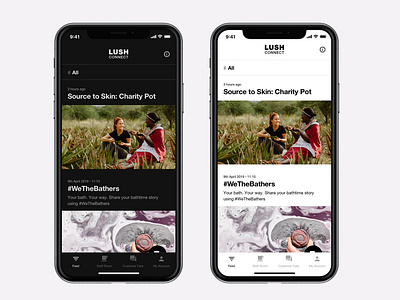 Lush Connect - Dark Mode