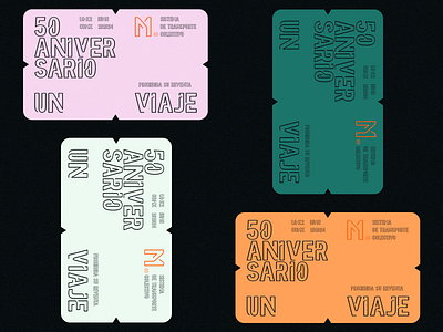 MX Subway Ticket art direction brand design branding brutalism design designinspiration minimal typogaphy