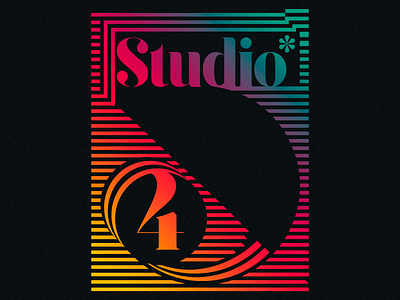 Studio 54 * art direction design designinspiration minimal poster serigraphy typography