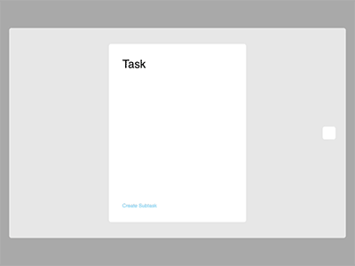 Tasks and Subtasks 2 app cards design ui ux