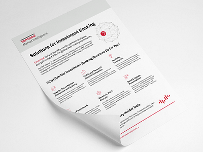 S&P Global Market Intelligence Fact Sheet