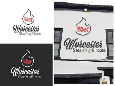 Restaurant branding - Steak'n grill house