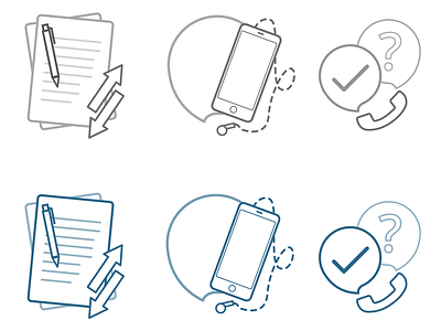 Outline icons