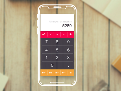 Calculator App - UI concept