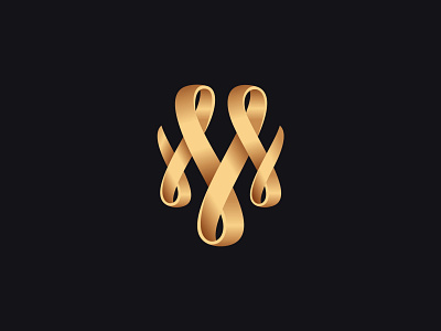 M letter by Adil Kais on Dribbble