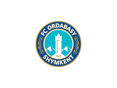 Ordabasy Football Club city club design emblem fc football kazakhstan logo mountain shymkent south sport