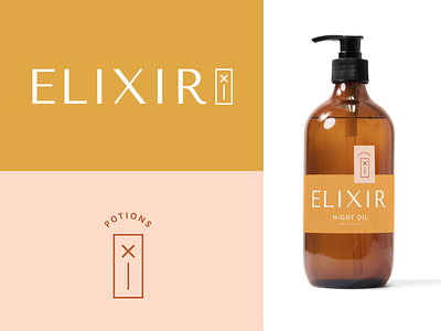 ELIXIR branding branding concept color logo packaging packaging design