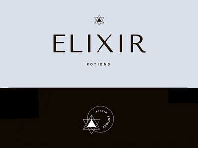 Elixir branding logo