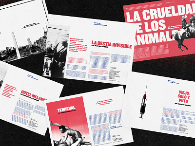 Editorial Teatro del Pueblo brand and identity design editorial editorial design editorial layout experimental fanzine typogaphy