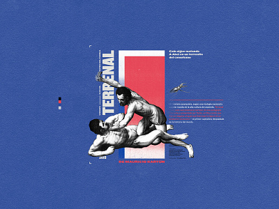 Terrenal brand and identity collage editorial editorial design experimental fanzine illustration typography