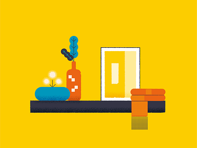 Colorful Still Life design illustration minimal vector