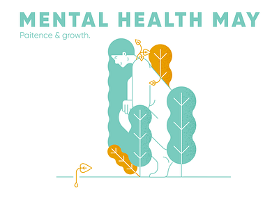 Mental Health 04 design illustration minimal vector