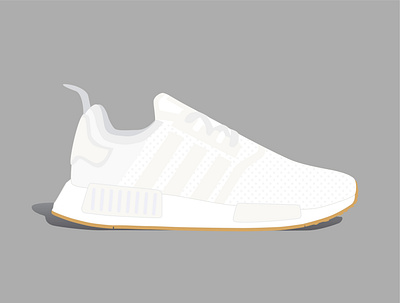 NMD adidas adobe illustration illustrator shoes sneaker illustration sneakerhead sneakers vector vector illustration