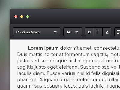 Text Editor for Mac app dark mac text