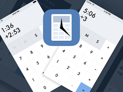 Time Calculator is Headed to the App Store app blue calculator clean ios iphone time time calculator