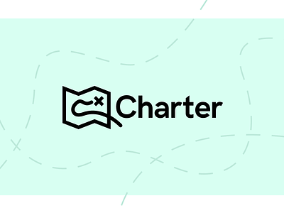 Charter Branding branding charter green logo map map logo maps
