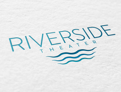 Riverside Theater logo concepts brand design graphic design logo logo design