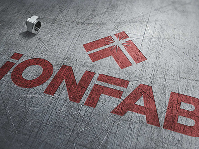 IonFab logo and brand identity art direction brand identity branding graphic design logo logo design