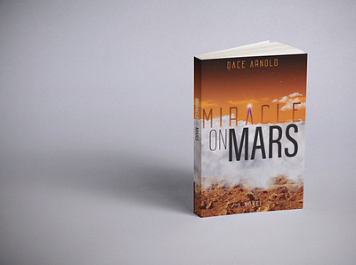 Miracle on Mars Book Cover book cover design graphic design packaging design