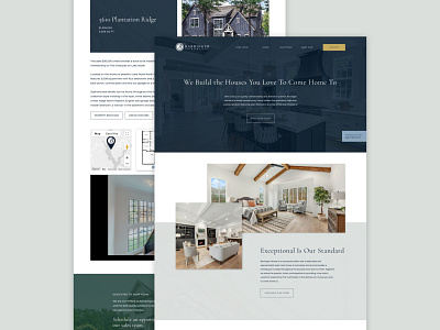 Luxury Homebuilder Website Design