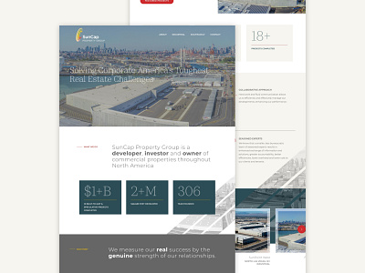 Commercial Developer Website Design