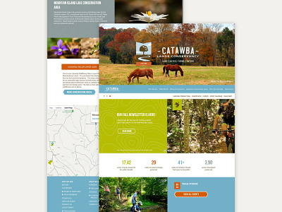 Land Conservation Nonprofit Website Design nonprofit website website design