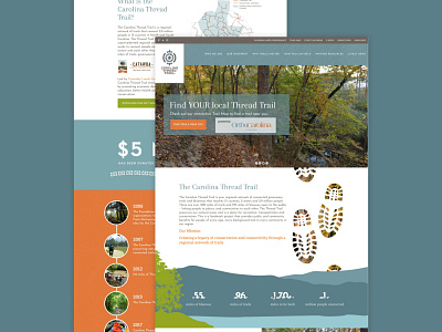 Outdoor Nonprofit Website Design