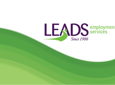 Leads Employment Services Social Graphics branding design graphic design illustration social media