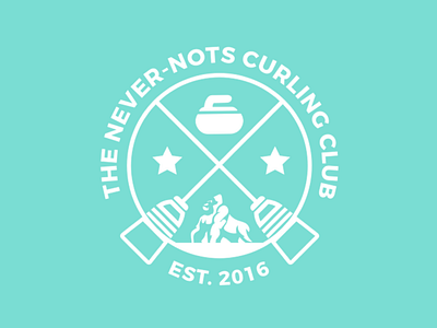 Never-Nots Curling Club Branding