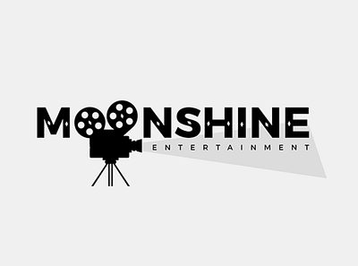 Moonshine Entertainment Branding branding design entertainment film graphic design icon logo vector