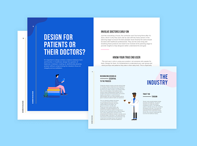 Health Care Guide Booklet branding design graphic design healthcare illustration infographic informational vector