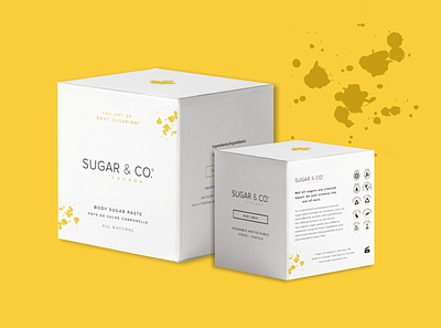 Sugar & Co. Canada Packaging & Branding branding branding and identity branding design design graphic design icon illustration logo packaging skincare sugaring vector