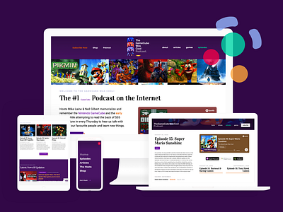 The GameCube Was Cool Podcast Website