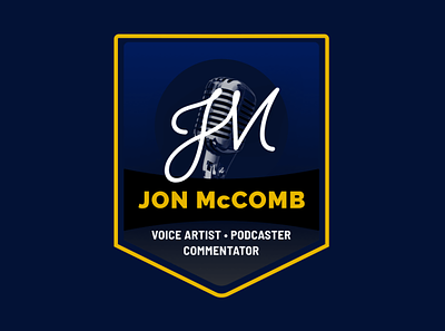 Jon McComb Voice Actor Website branding canada design entertainment graphic design illustration podcast ui ux vancouver vector voice acting