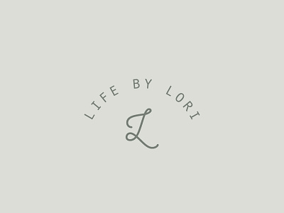 Life by Lori branding graphic design identity logo design