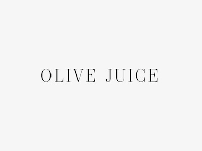 Olive Juice Press branding design identity logo