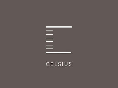 Celcius branding design identity logo